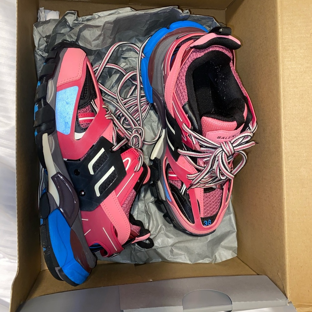 Balenciaga Womens Track Trainer (Sz 36)